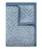 Harborview Herringbone Cornflower Blanket: Original